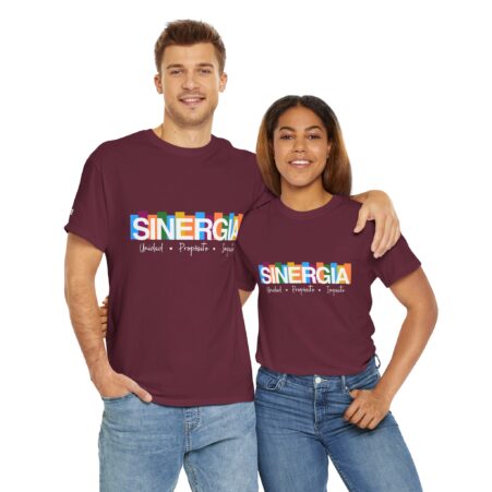 Unisex Heavy Cotton T-Shirt (Alcance Sinergia) - Imagen 9